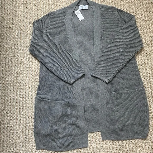 OLD NAVY | Open Front Long Cardigan Sweater Small Petite - Picture 12 of 16